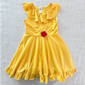 Little Adventures Yellow Beauty Twirl Dress PLAY 6